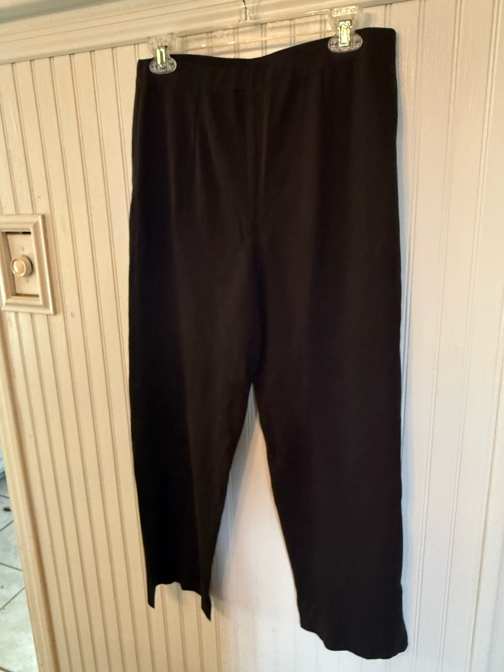 Ming Wang Straight Leg Medium Chocolate Brown Pants
